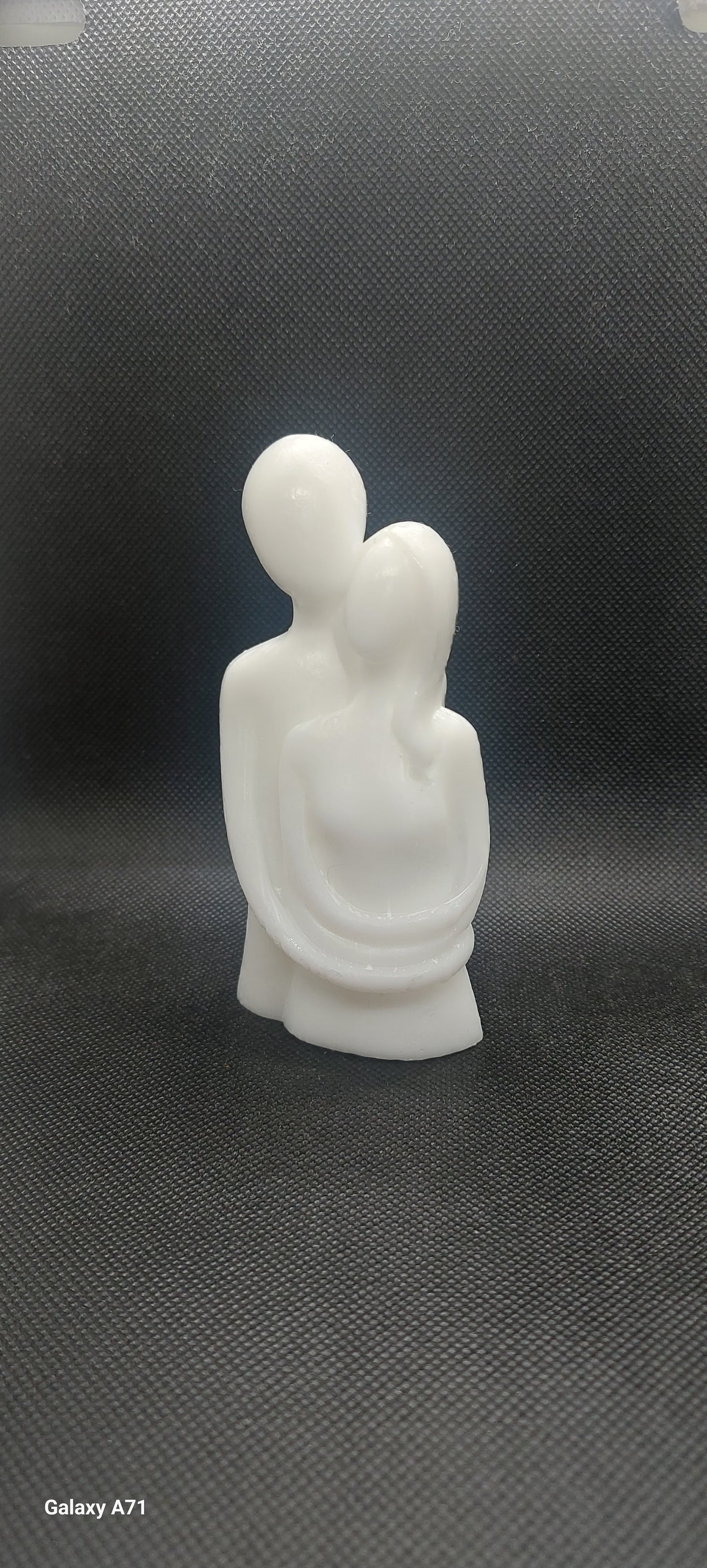 Fusion des Cœurs : Sculpture Romantique