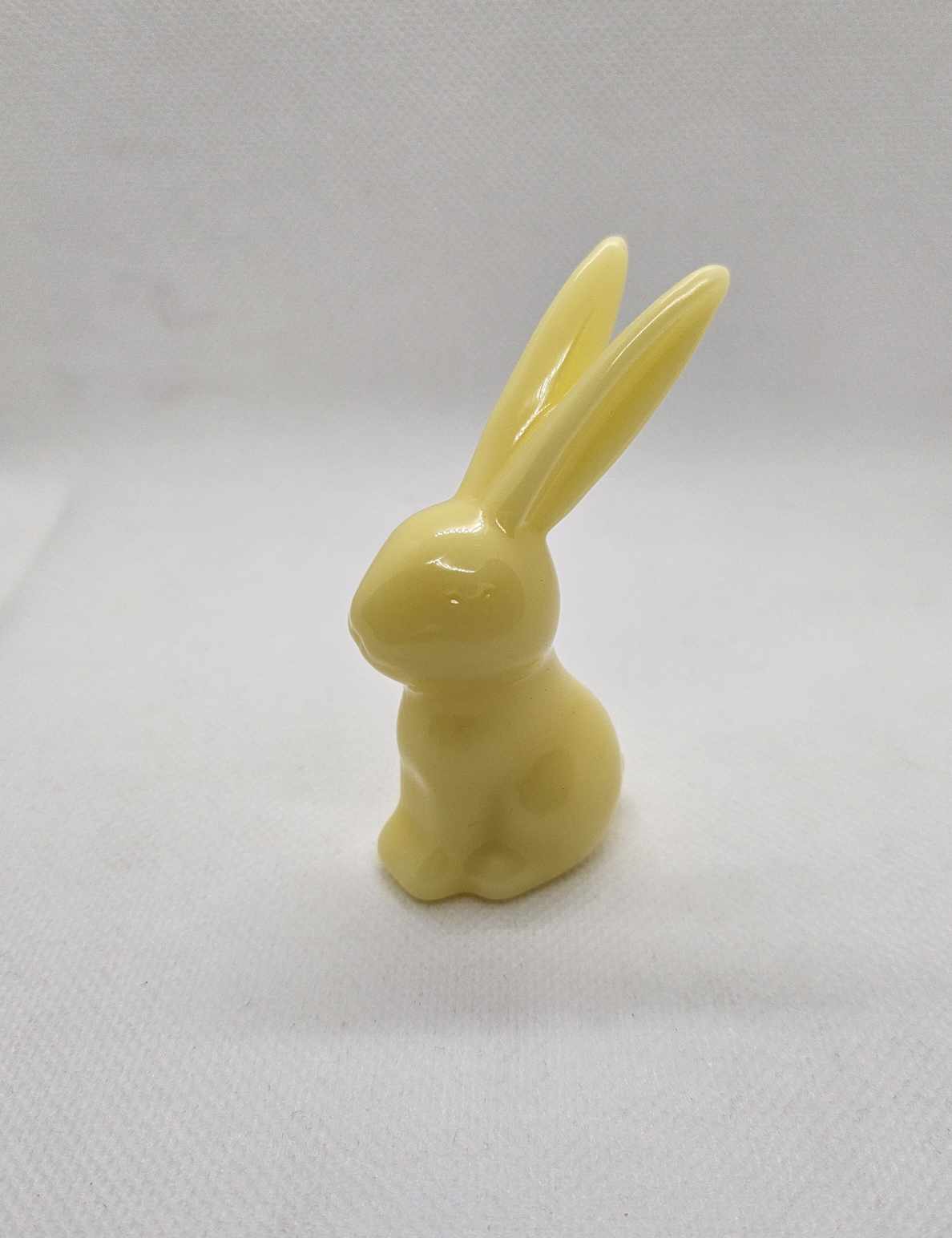 Douceur Naturelle : Petit Lapin en Résine Époxy