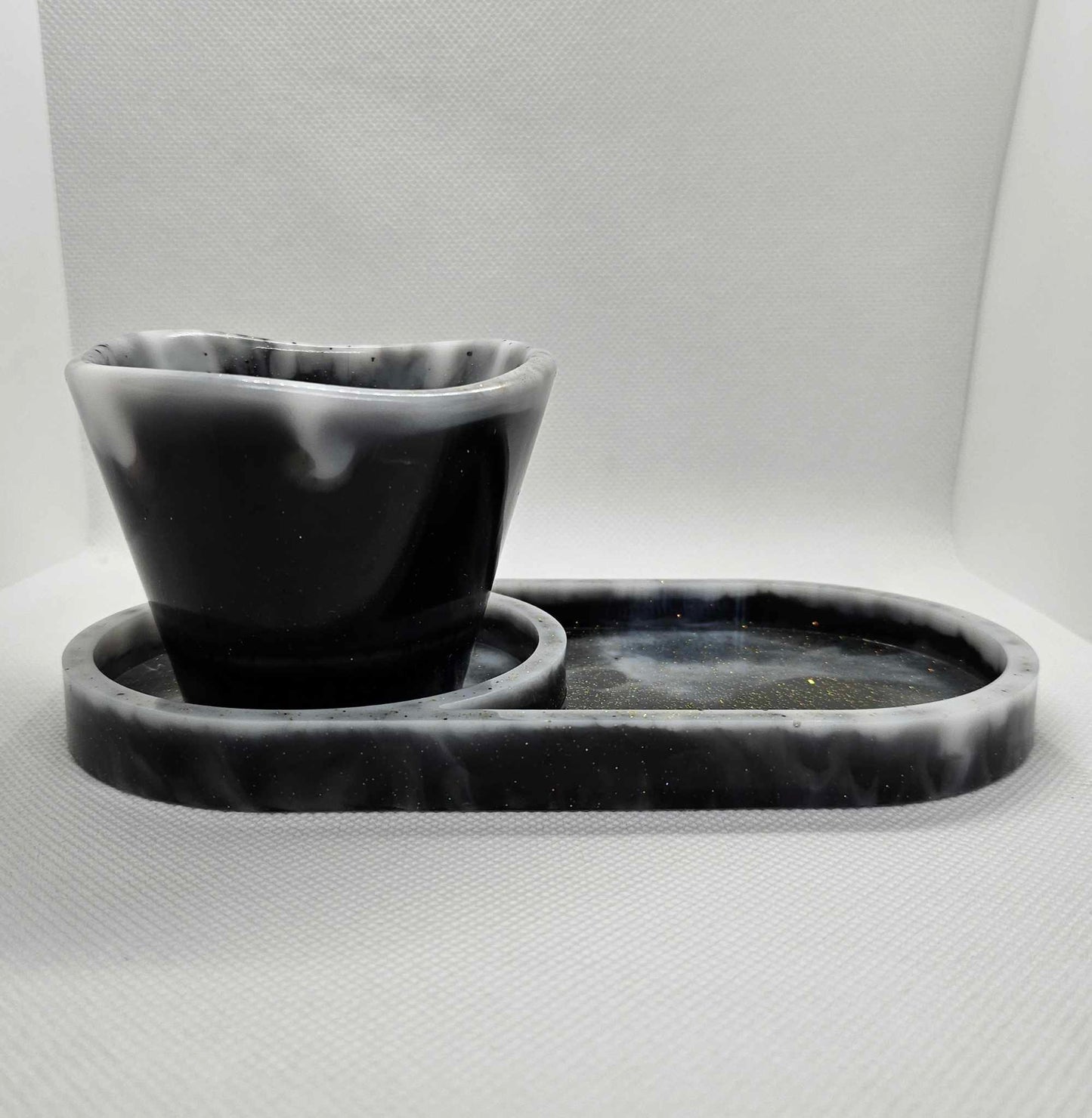 Harmonie Ronde – Tasse et Support Épurés