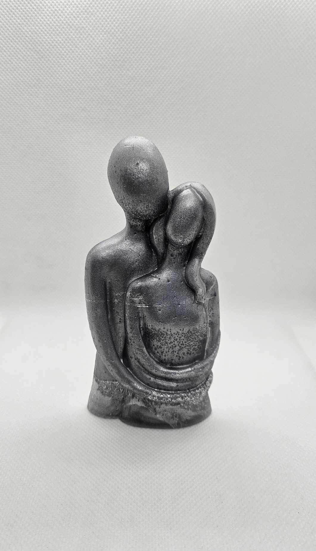 Fusion des Cœurs : Sculpture Romantique