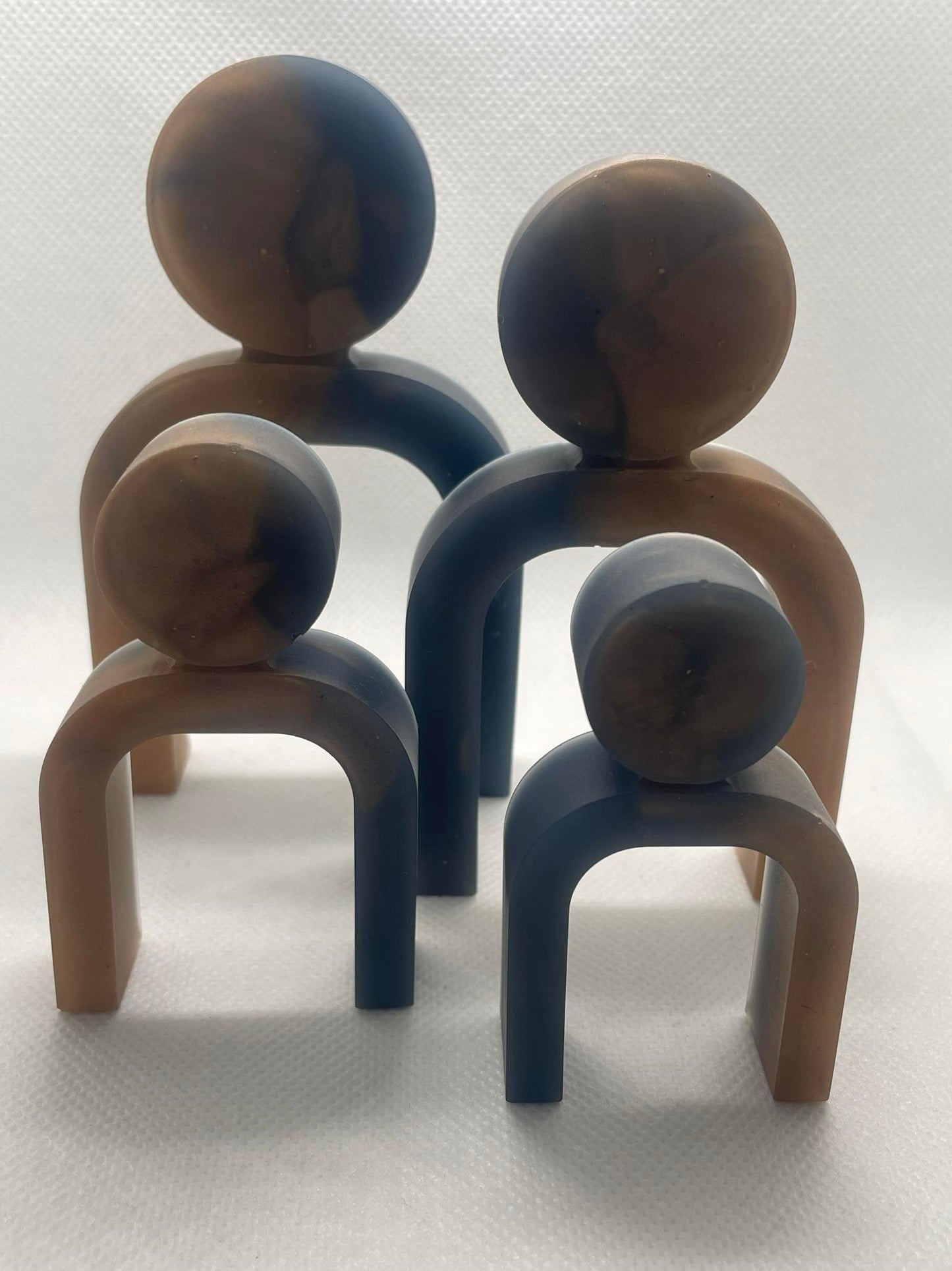 Lignes de Vie : Famille Design en Résine Époxy