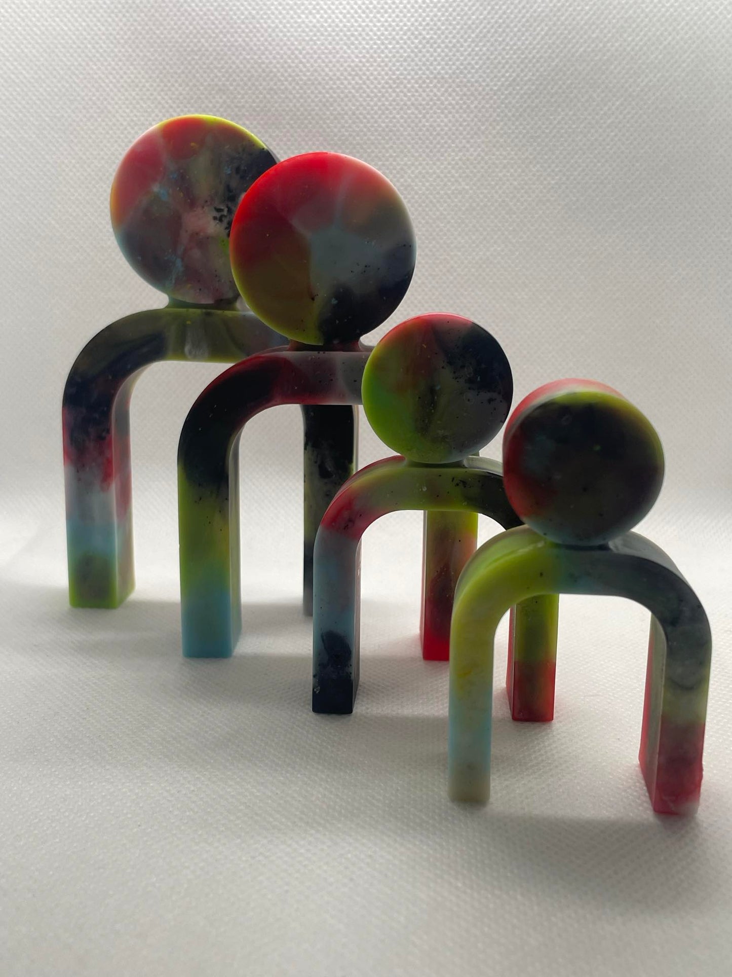 Lignes de Vie : Famille Design en Résine Époxy