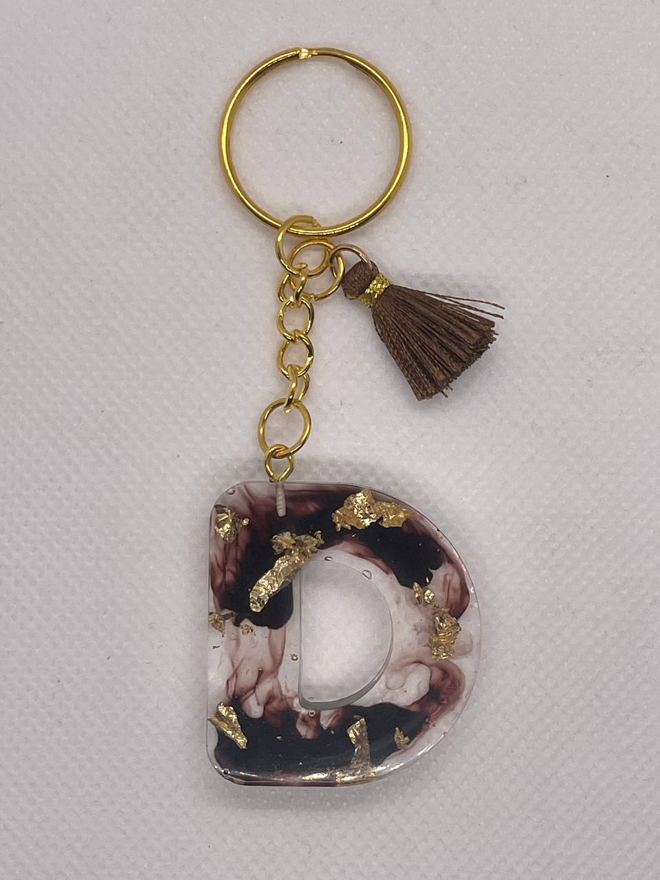 Porte-clefs lettre D
