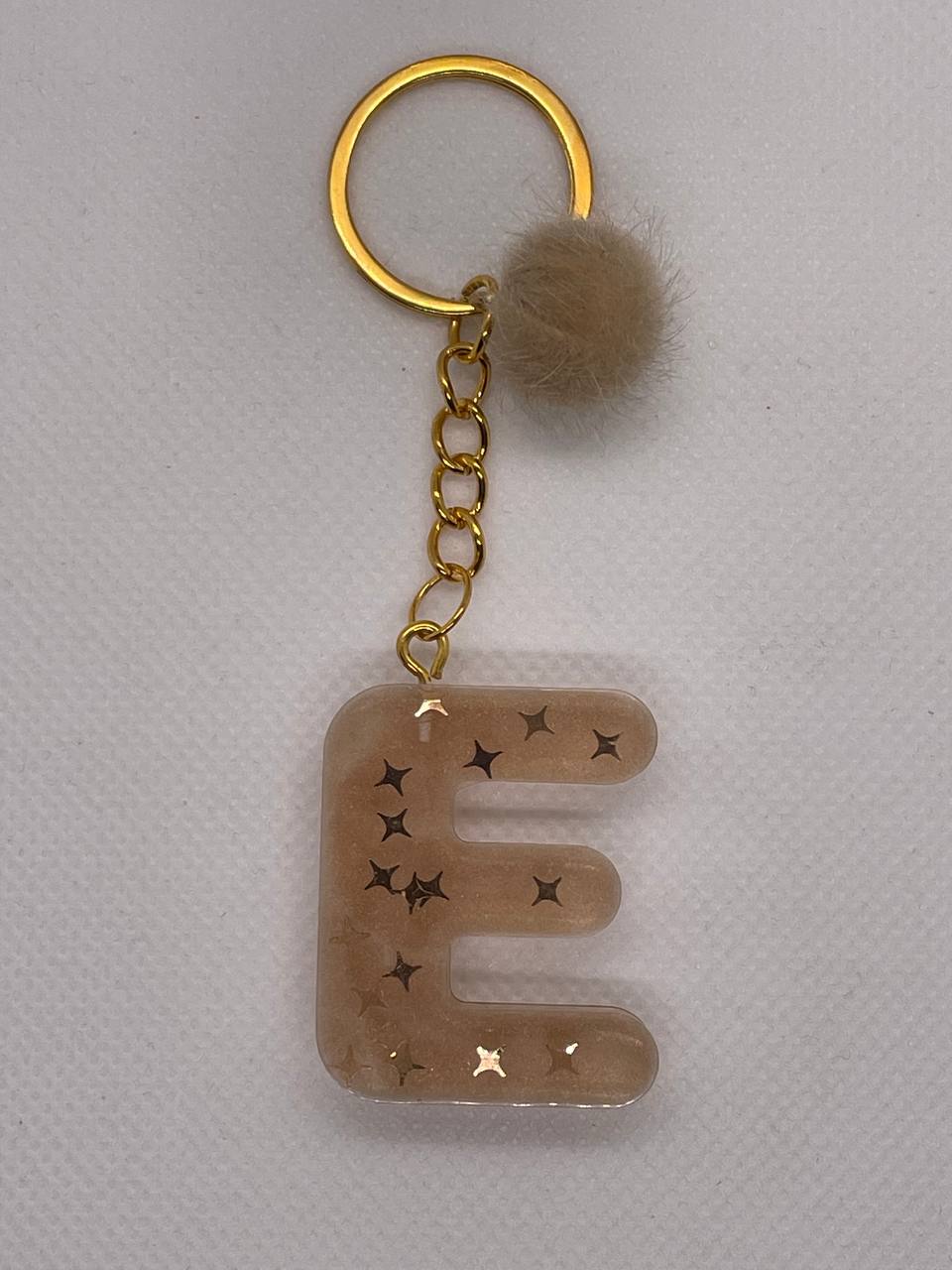 Porte-clefs lettre E