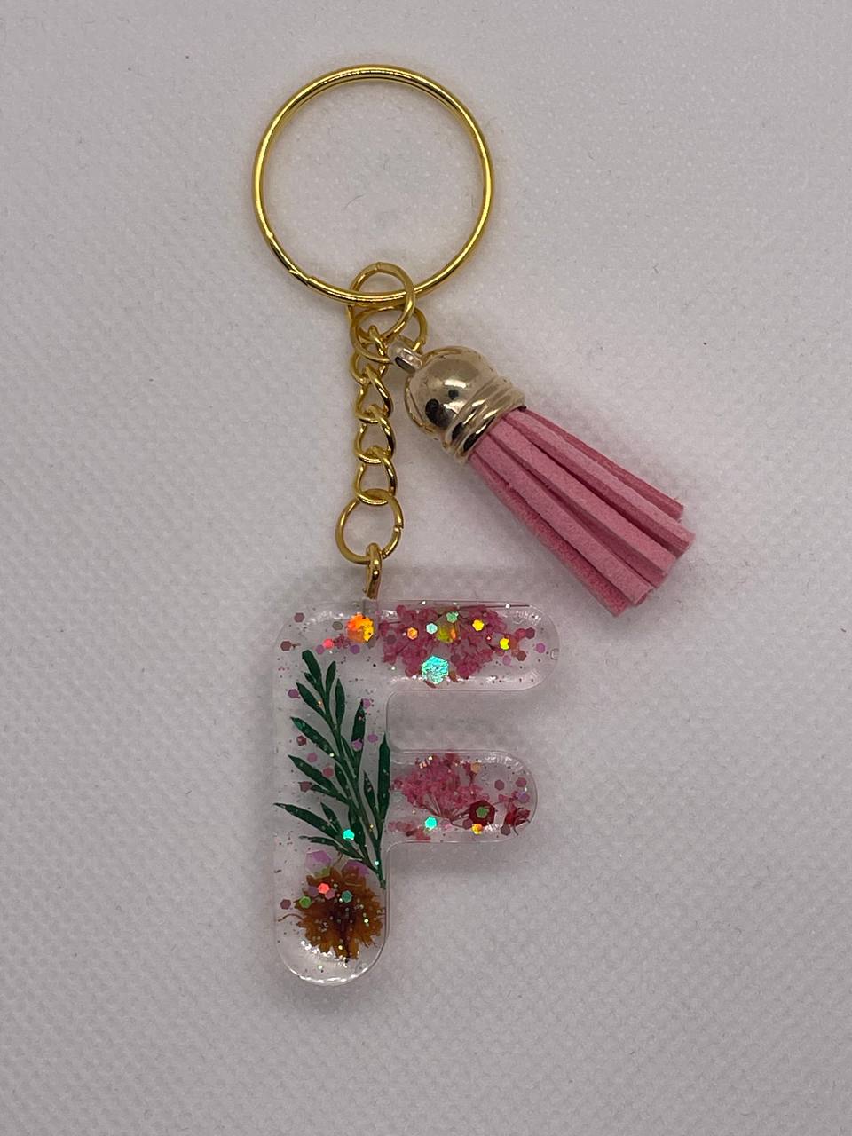 Porte-clefs lettre F