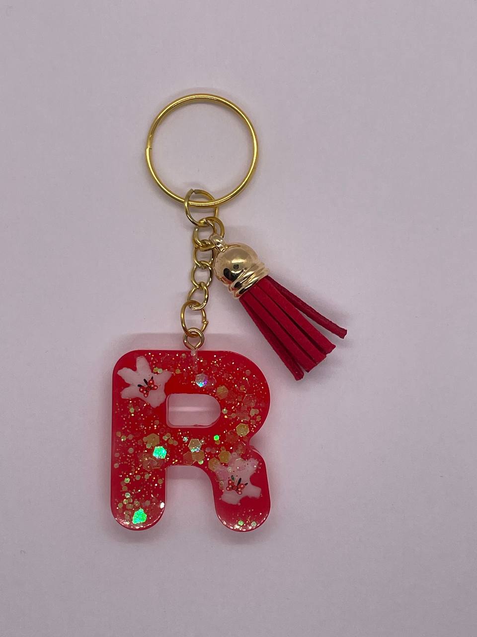 Porte-clefs lettre R