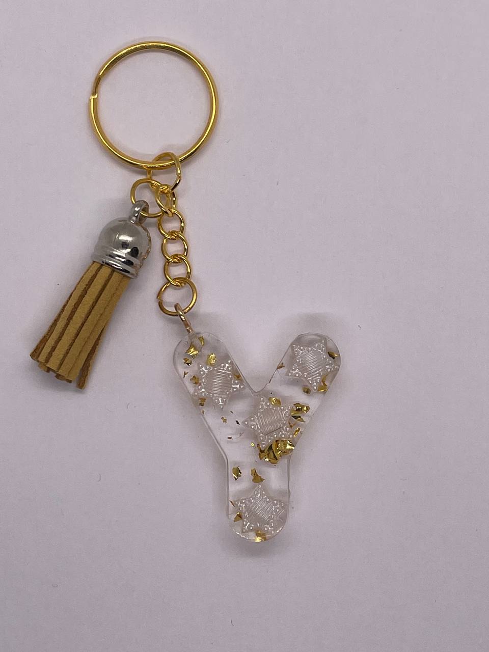 Porte-clefs lettre Y
