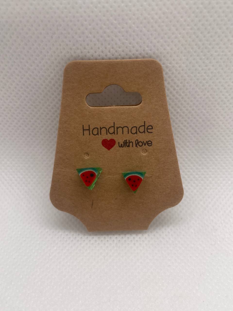 "Élégance Artisanale" – Boucles d’Oreilles en Résine Époxy