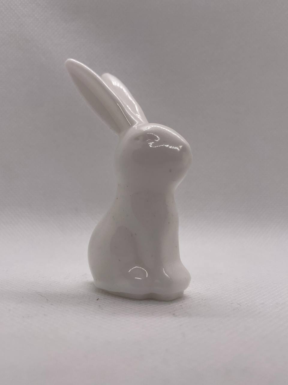 Douceur Naturelle : Petit Lapin en Résine Époxy