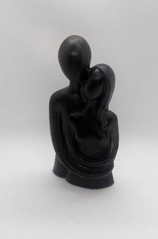Fusion des Cœurs : Sculpture Romantique