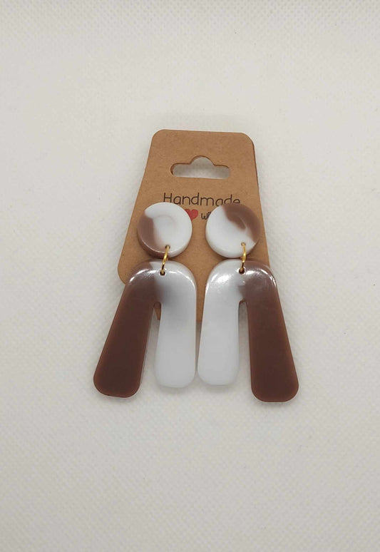 "Elégance Artisanale"- Boucles d'oreilles
