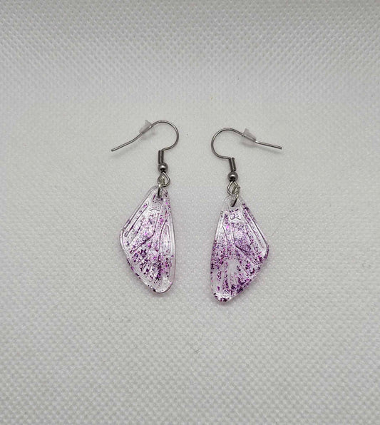 "Élégance Artisanale": Boucles d’Oreilles en Résine Epoxy