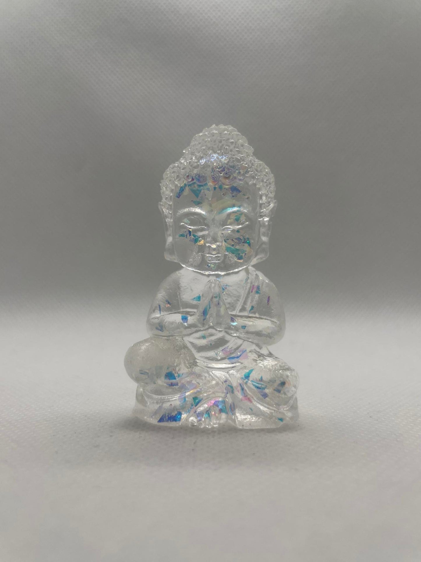 Paix Intérieure : Bouddha Méditant en Résine Époxy