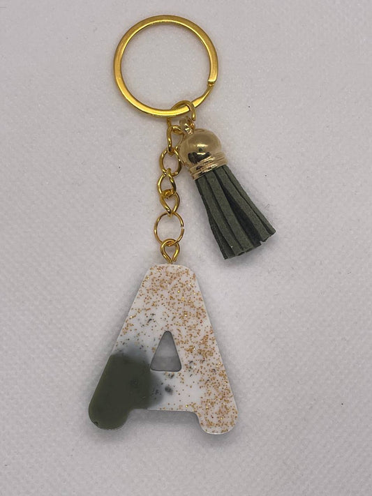 Porte-clefs lettre A