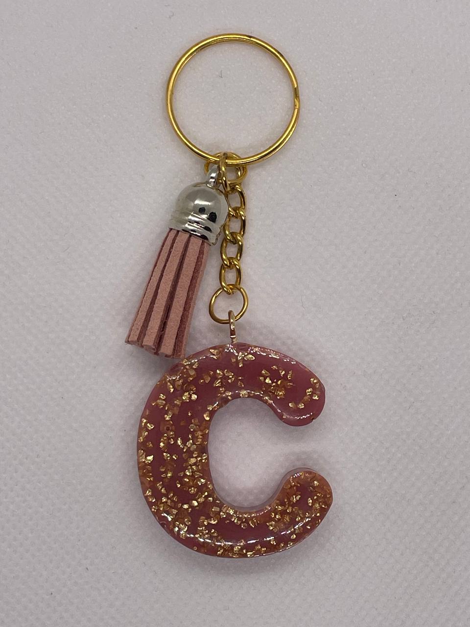 Porte-clefs lettre C