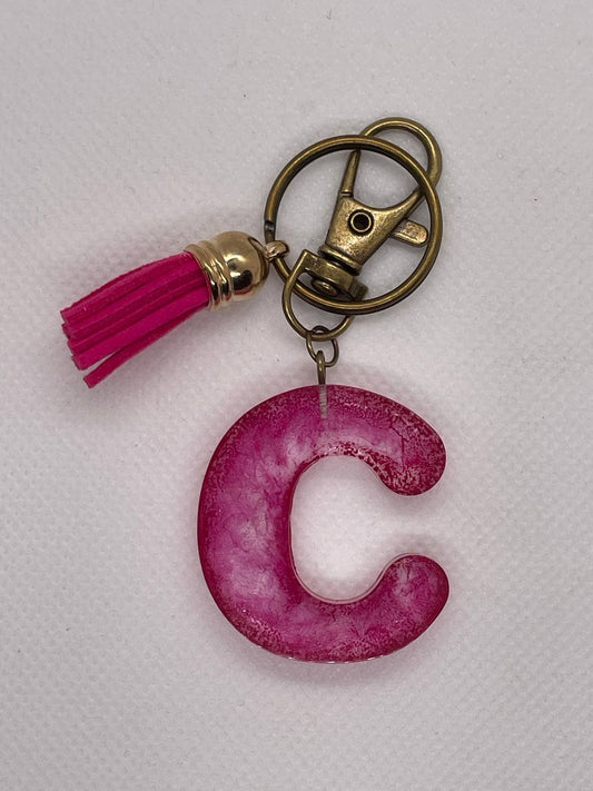 Porte-clefs lettre C