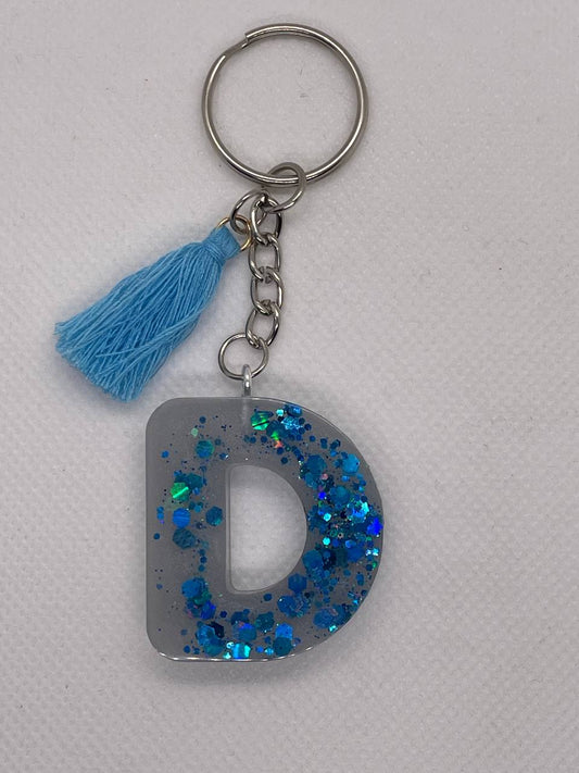 Porte-clefs lettre D