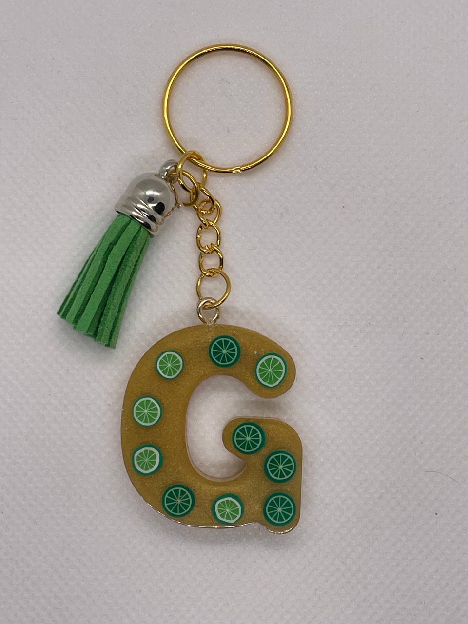 Porte-clefs lettre G