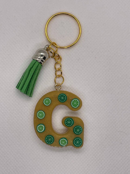 Porte-clefs lettre G