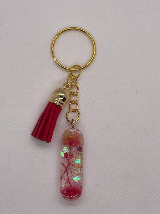 Porte-clefs lettre I