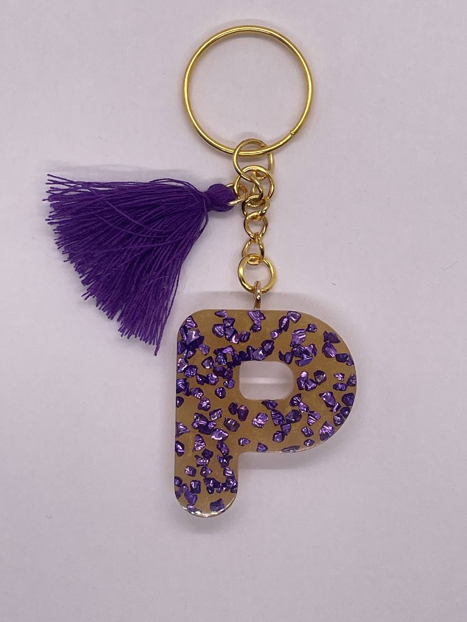 Porte-clefs lettre P