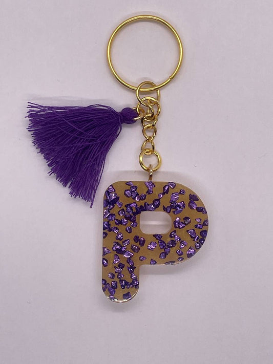 Porte-clefs lettre P