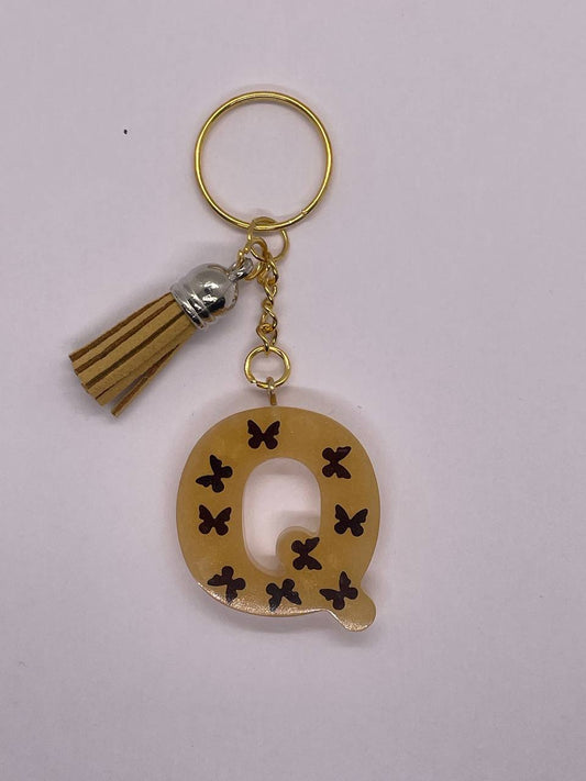 Porte-clefs lettre Q