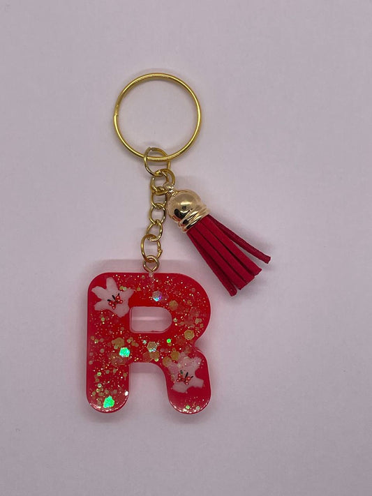 Porte-clefs lettre R