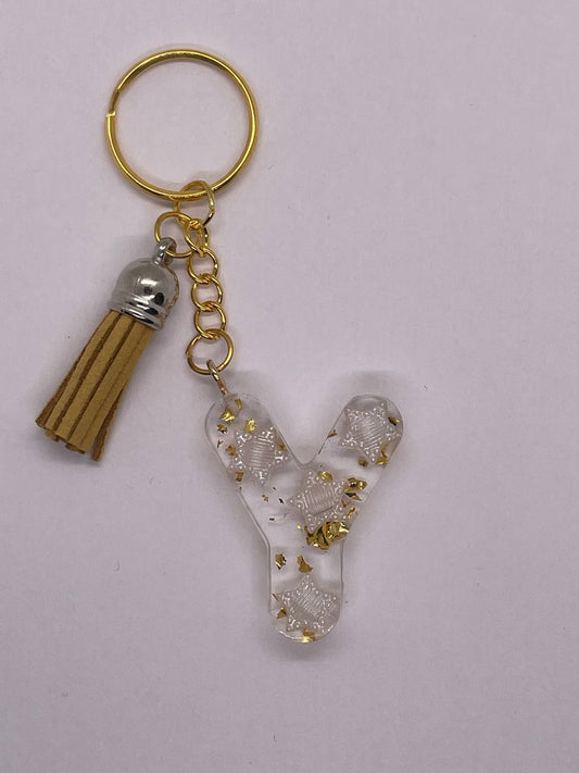 Porte-clefs lettre Y