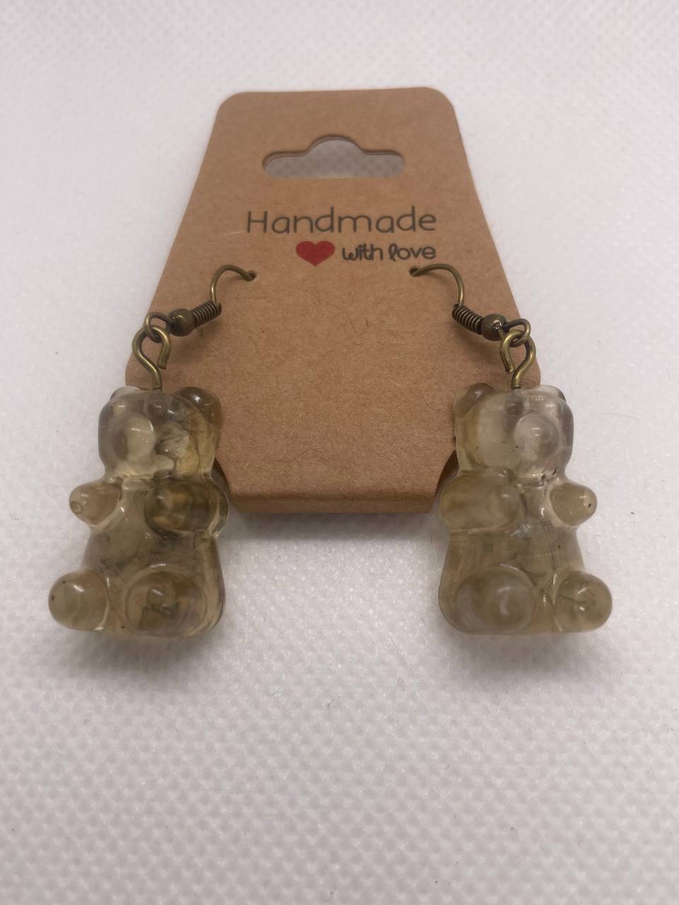 "Élégance Artisanale" – Boucles d’Oreilles en Résine Époxy