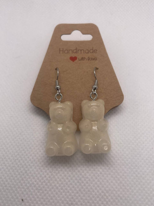 "Élégance Artisanale" – Boucles d’Oreilles en Résine Époxy
